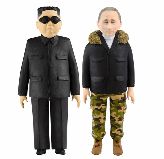 Putin & Kim Jong Un Action Figures