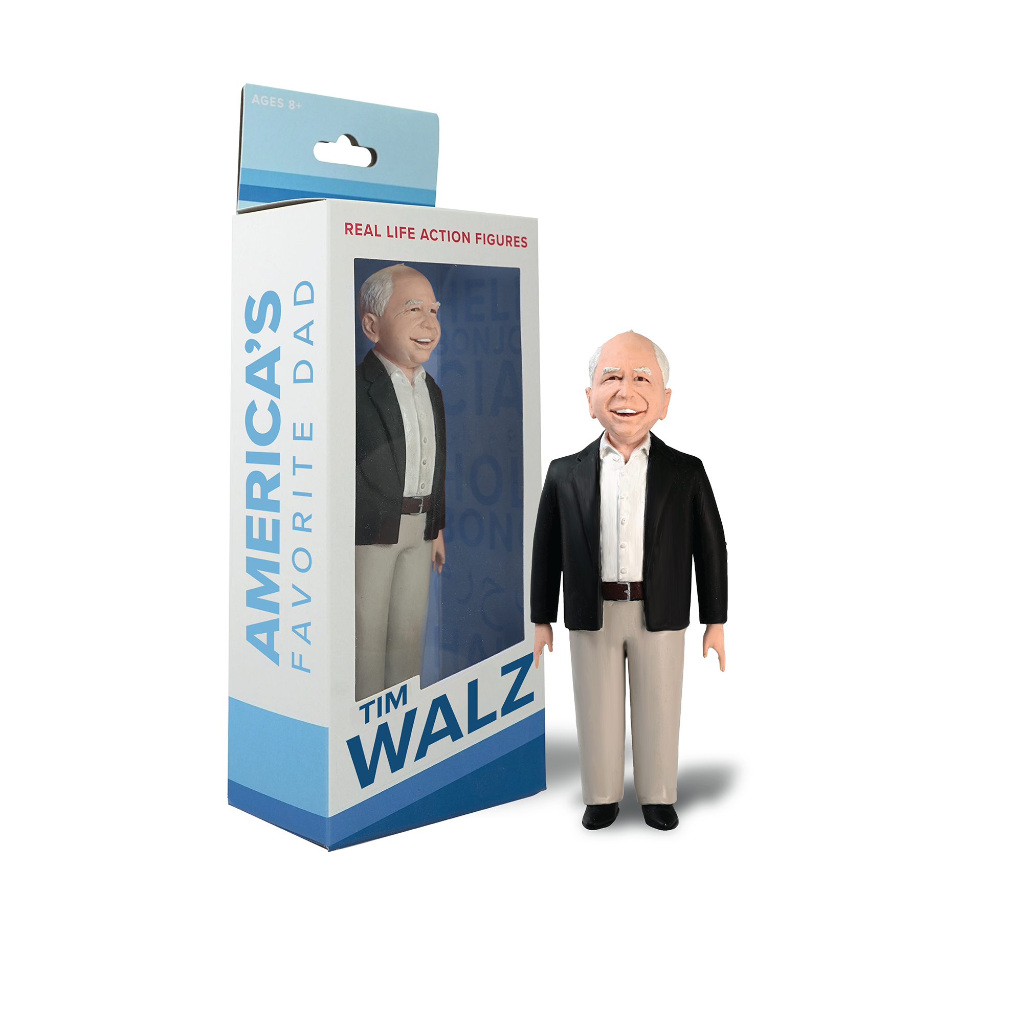 Tim Walz Action Figure